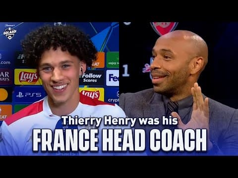 Maghnes Akliouche hails Thierry Henry's mentorship after they won silver together at the Olympics!