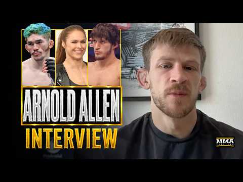 Arnold Allen RIPS Ronda Rousey, Says He's 'Pissed Off' Ahead Of UFC Vegas 117 Headliner