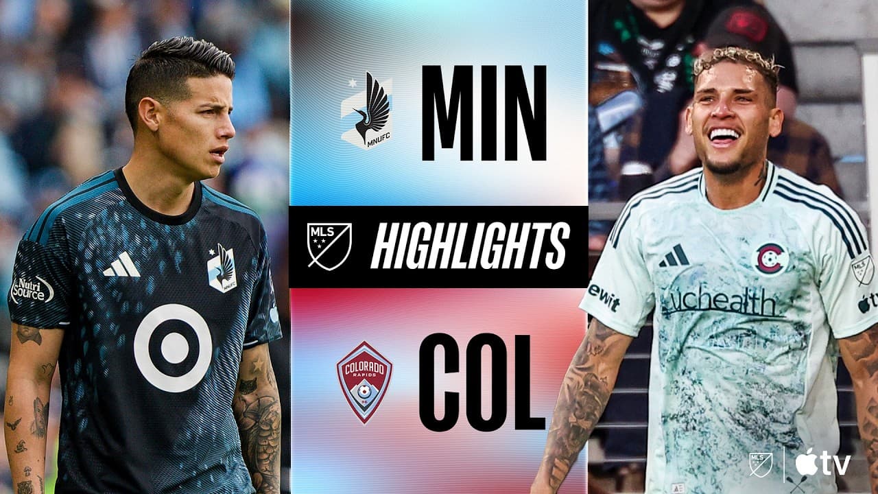 Minnesota United vs. Colorado Rapids | Full Match Highlights | James Rodriguez FINAL MLS APPEARANCE!