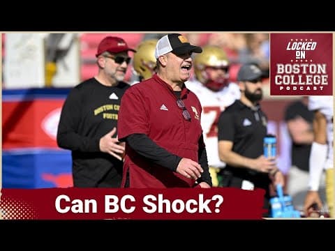 SHOWDOWN: Boston College FIGHTS for Red Bandana Glory Against SMU's PLAYOFF Push | Can Eagles Upset?