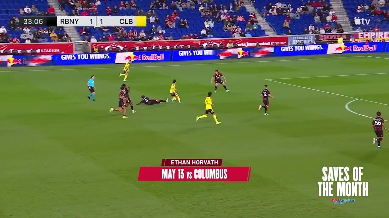 Saves of the Month, presented by @RWJBarnabasHealth