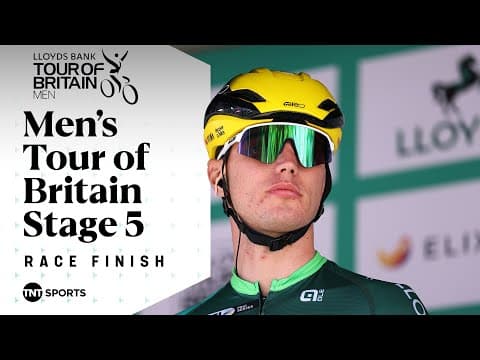 MONSTER PERFORMANCE! 💪 | 2025 Tour Of Britain Stage 5 Final KM's | TNT Sports Cycling