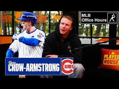 Pete Crow-Armstrong threw a no-hitter that Paul Skenes caught & met Derrick Rose! | MLB Office Hours