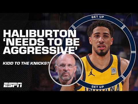 Tyrese Haliburton STRUGGLES in Game 2 👀 + Should Jason Kidd coach the Knicks? 🤔 | Get Up