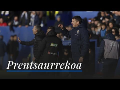 POSPARTIDO | Ansotegi: “Nos han superado” | CD Leganés 2-0 Sanse