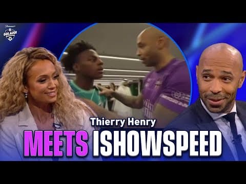 Thierry Henry Opens Up About Meeting IShowSpeed | UCL Today | CBS Sports Golazo