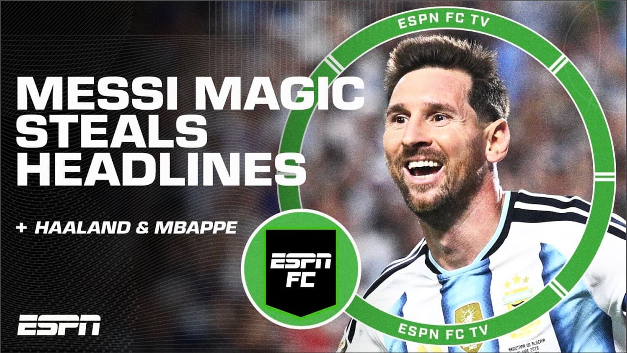 Lionel Messi scores HAT TRICK, but should he have been shown a red card? | ESPN FC