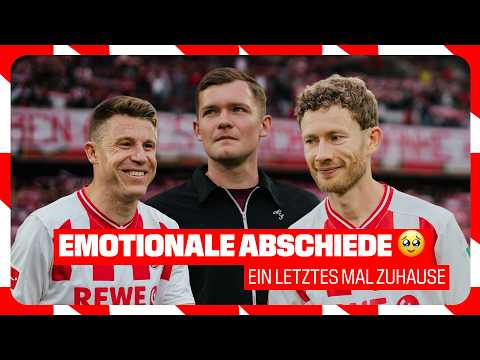 BERÜHRENDE Abschiede von Kainz, Heintz und Kilian 🥹❤️ | Gänsehaut im Stadion | 1. FC Köln
