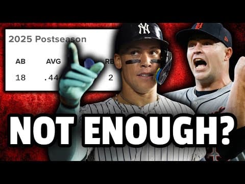 Aaron Judge is GETTING HATE For This.. Mariners & Tigers Game 2 Was STRESSFUL (Postseason Recap)