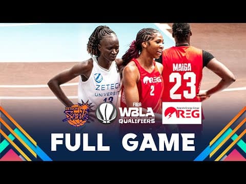 LIVE - Zetech University v REG Women BBC | FIBA Women Basketball League Africa 2025 | Group Phase