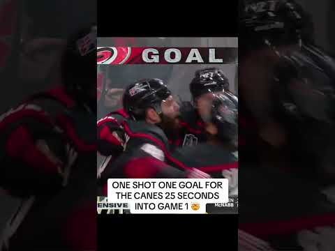 The Hurricanes came to play in the Stanley Cup Final 🔥