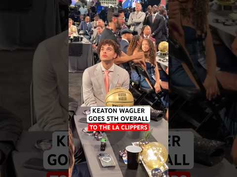 LA Clippers select Keaton Wagler 5th overall in the 2026 NBA Draft