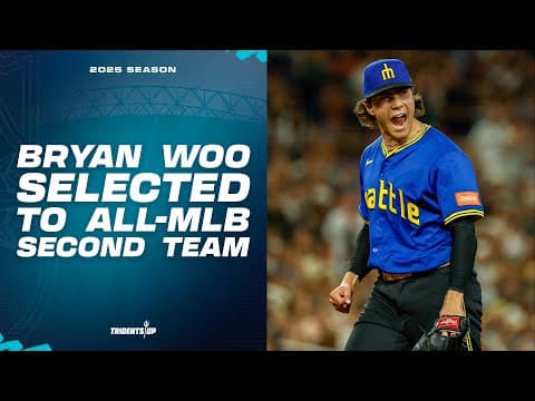 Bryan Woo Makes 2025 All-MLB Second Team