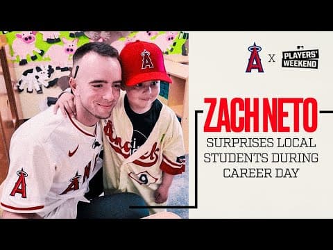 Zach Neto's Career Day Surprise