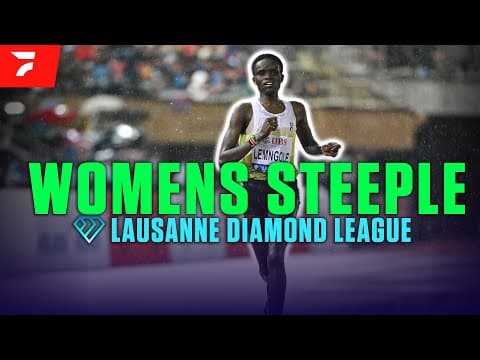 NCAA Champion Doris Lemngole Takes Women's 3K Steeple Field By STORM | Lausanne Diamond League 2025