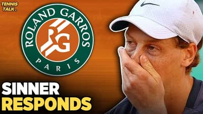Sinner Responds to Upset at Roland Garros 2026 | Tennis News