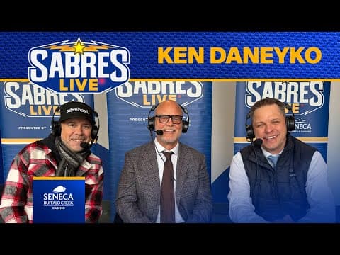 "Mr. Devil" Ken Daneyko On Sabres vs New Jersey Devils And Timeline On Jack Hughes | Buffalo Sabres