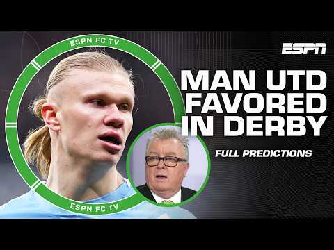 PREVIEWING Man City vs. Man United 🗣️ Concerns for Haaland + Marc Guehi joining Man City | ESPN FC