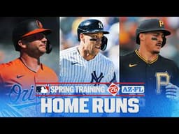 Over 12 minutes of home runs from 2026 Spring Training! (Top prospects and MLB stars go yard! ✨)
