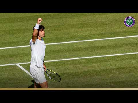 An OUTRAGEOUS Set Point | Jannik Sinner vs Carlos Alcaraz | Wimbledon 2025
