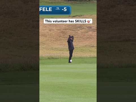 Volunteer is aura farming 😂