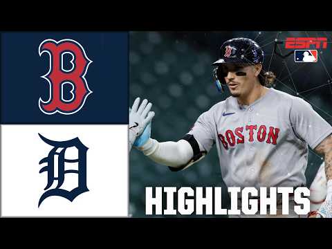 Boston Red Sox vs. Detroit Tigers | Full Game Highlights | ESPN MLB
