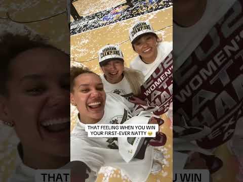 So much excitement from the Aggies 🏆