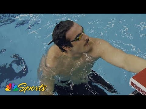 Van Mathias earns second win at Pro Swim Series with men's 50m breaststroke | NBC Sports