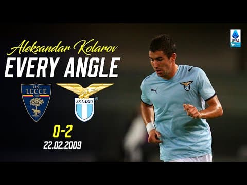 🔃 EVERY ANGLE - IL GOL DI KOLAROV CONTRO IL LECCE