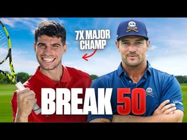 Can I Break 50 with Carlos Alcaraz from the Front Tees?