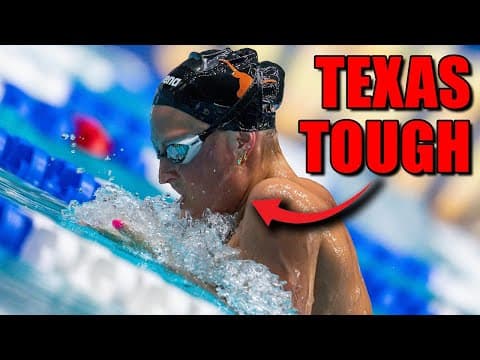 Texas Women Run Through Wednesday AM Kick/Drill/Swim Quality Set | PRACTICE + PANCAKES