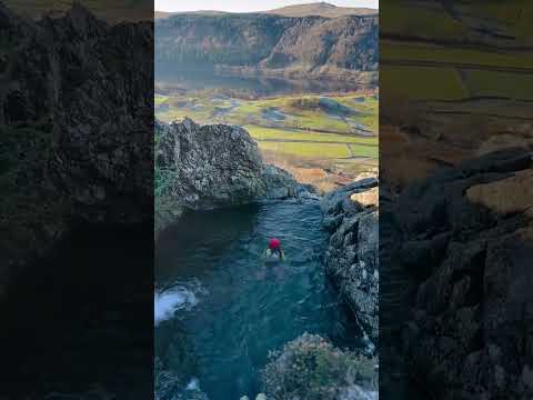 Not a bad spot for a quick dip. 🏞️