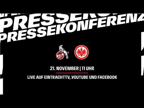 LIVE: Die Pressekonferenz vor Köln
