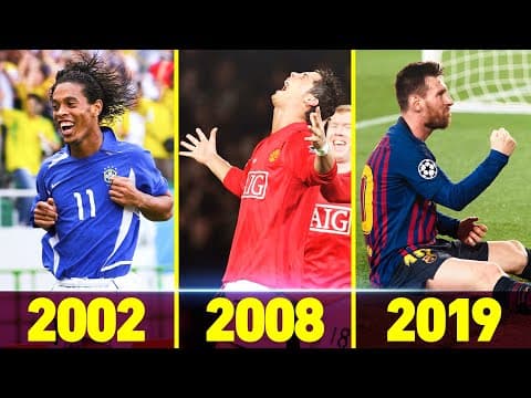 CRAZIEST Free Kick of Each Year • 2000-2024