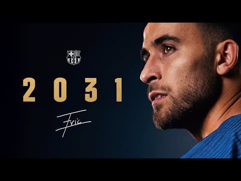 ERIC GARCIA EXTENDS HIS CONTRACT with FC Barcelona until 2031 🔵🔴 📝