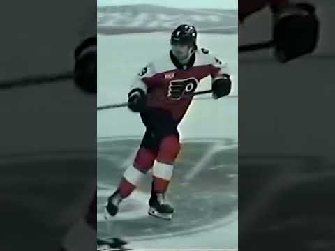 Old school hockey but starring the next generation. #shorts