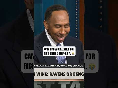 Stephen A. is not up for this 🤣