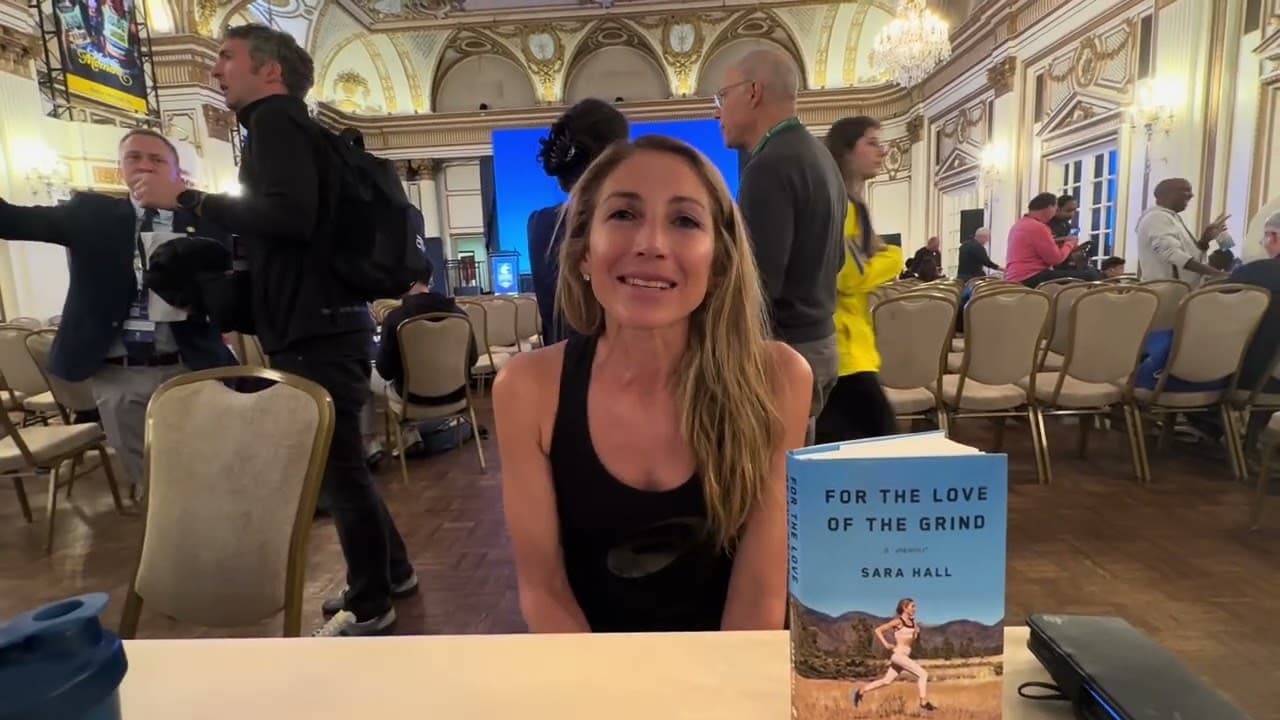 Sara Hall opens up about her new book "For The Love of the Grind" and the 2026 Boston Marathon
