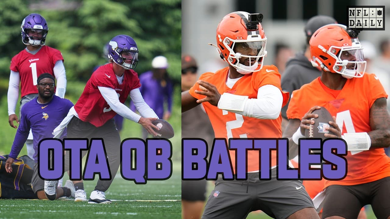25 Nuggets from OTAs | Aaron Donald Update, Vikings and Browns QB Battles, Stocks We're Buying