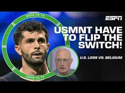 Kasey Keller says the U.S. MELTED vs. Belgium: They haven’t FLIPPED THE SWITCH! | ESPN FC