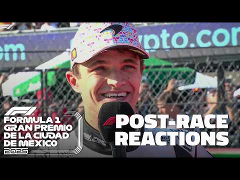 REACTION to Mexican Grand Prix 👀 Lando Norris becomes NEW Drivers' Championship leader  | ESPN F1