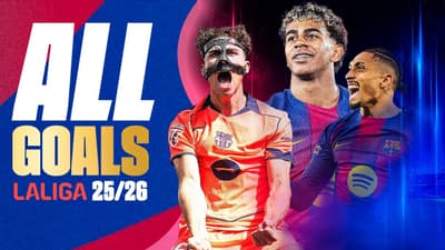 🔥 EVERY FC BARCELONA GOAL IN LA LIGA 2025/26 🔵🔴