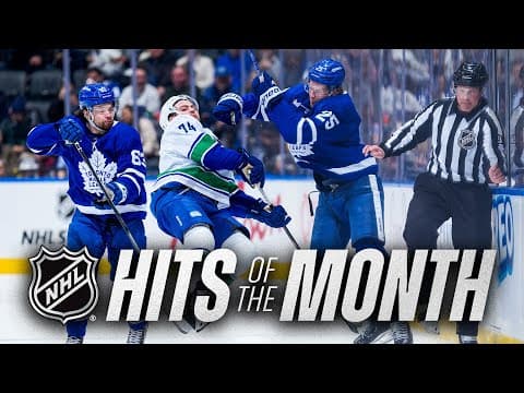 January Was Physical: The Best NHL Hits of 2026