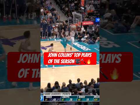 A look back at John Collins’ Top Plays of the Season 🎥 #shorts