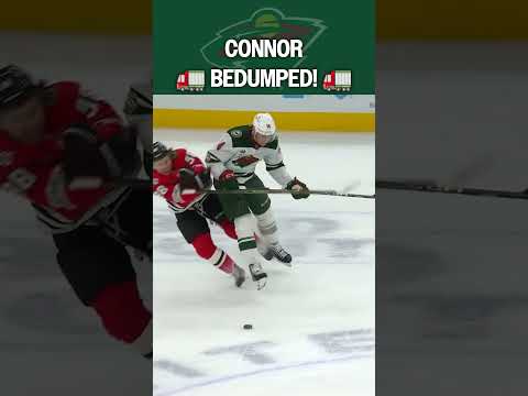 That's ONE WAY to stop Bedard! 💪💥