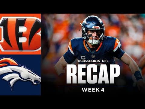 Bo Nix leads Broncos to win over Bengals: Should the Bengals trade for a QB? | MNF Game Recap