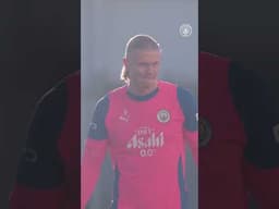 Locked in for Forest 🔒 #mancity #football #premierleague #training #goals #slowmotion #team #game