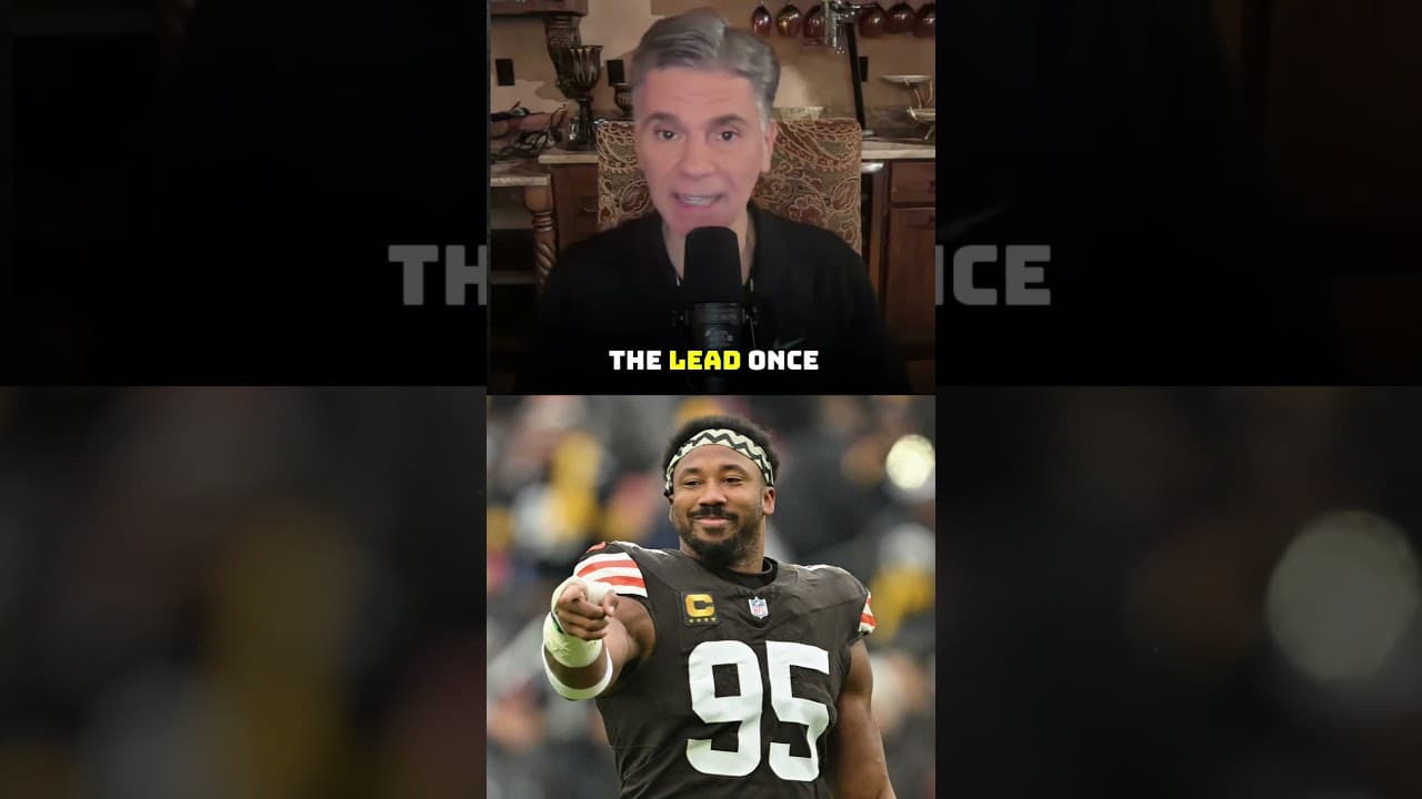 Myles Garrett gets his Super Bowl shot 👀