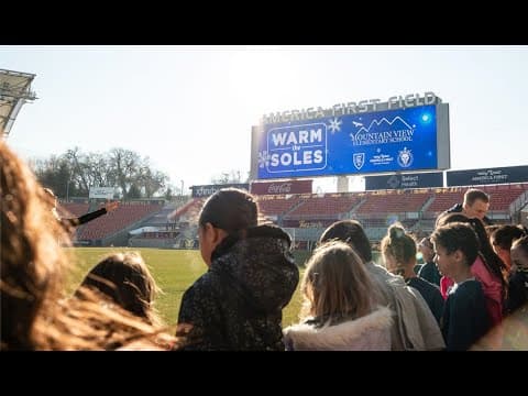URFC and RSL Teams Up With America First for The Third Annual Warm the Soles Event!