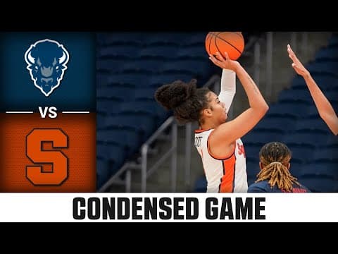 Howard vs. Syracuse Condensed Game| 2025-26 ACC Women's Basketball